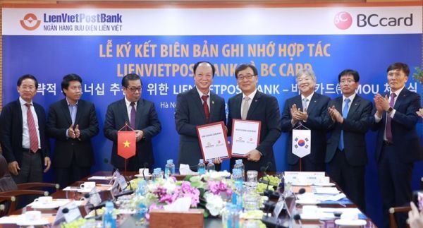 LienVietPostBank và BC Card ký ghi nhớ hợp tác