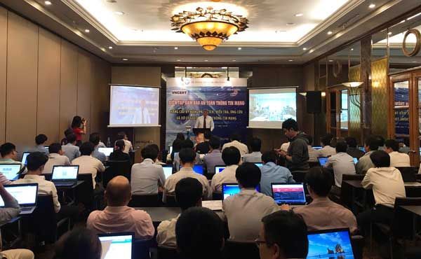 VNCERT, ứng phó tấn công mạng, tấn công có chủ đích, diễn tập an toàn thông tin,