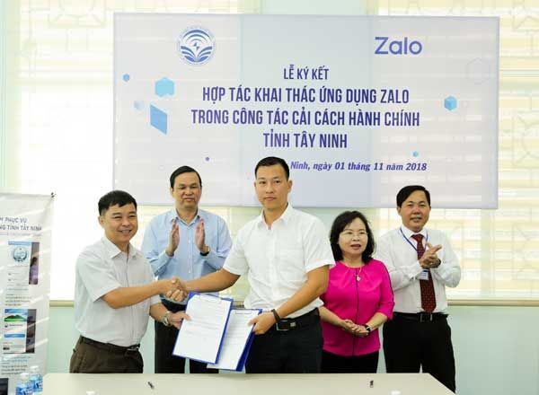Zalo, dịch vụ công trực tuyến, thủ tục hành chính, Tây Ninh,