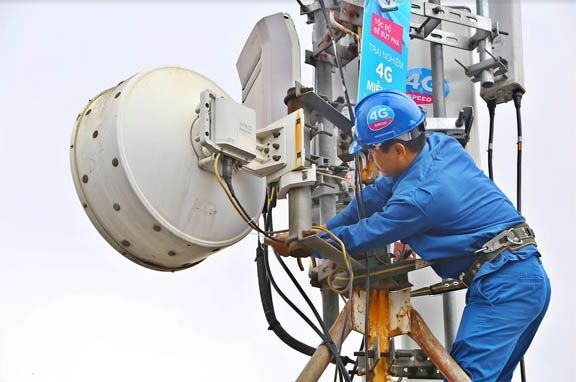 Chất lượng mạng 3G/4G của VinaPhone vượt chuẩn Việt Nam