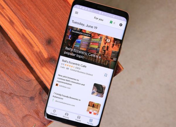 Google Maps cho iOS thêm tab For You để gợi ý dẫn đường tốt hơn