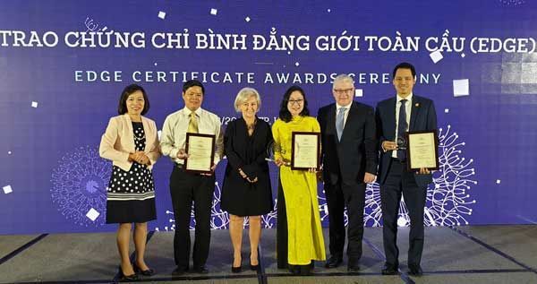 Maritime Bank nhận chứng nhận về bình đẳng giới toàn cầu EDGE