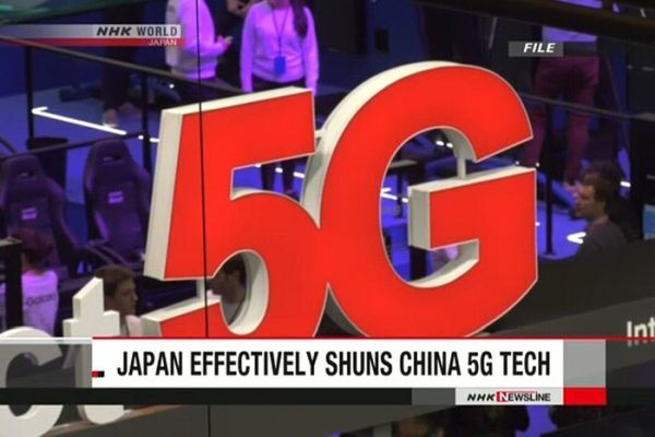 Nhật Bản tránh dùng công nghệ 5G của Trung Quốc