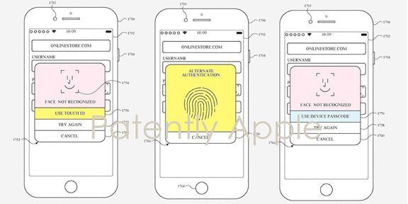 iPhone trong tương lai có thể có cả Face ID và Touch ID