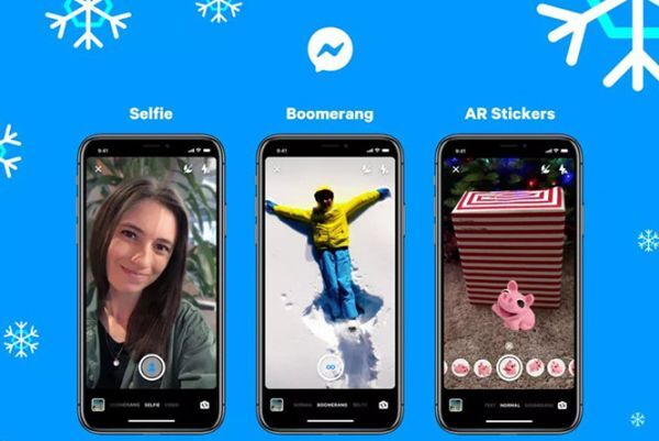 Facebook Messenger thêm chế độ chụp ảnh selfie mới