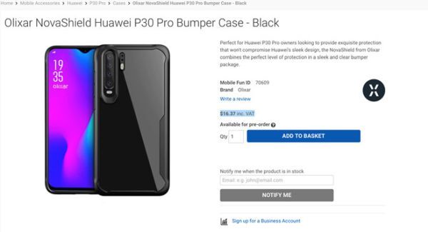 P30 và P30 Pro sẽ được giới thiệu tại triển lãm công nghệ MWC 2019