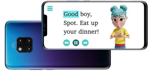 StorySign sẽ là công cụ hỗ trợ tốt để dạy trẻ khiếm thính đọc
