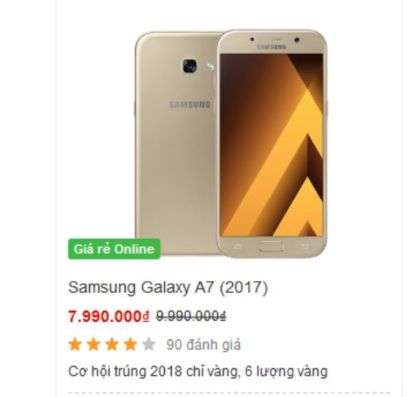 iPhone 6s Plus và Galaxy A7 đồng loạt giảm giá
