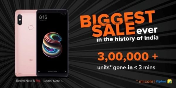 Ấn Độ: Redmi Note 5 Pro "cháy hàng" chỉ trong vài giây bán ra