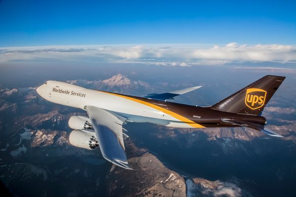  Boeing, logistics, UPS, kho vận, máy bay 