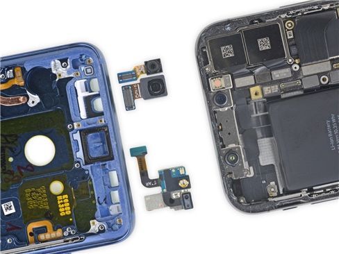 Galaxy S9+ có thiết kế khó sửa chữa