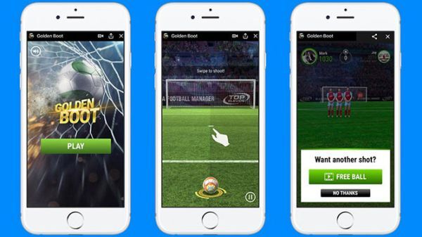 Instant Games cho phép người dùng Facebook chơi ngay trên nền tảng của hãng 