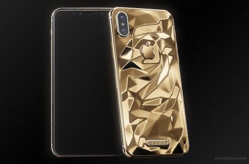 Phone X mạ vàng giá 115 triệu đồng gây sốt
