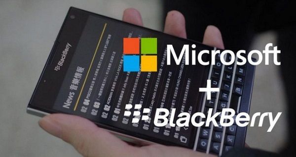 Microsoft - BlackBerry hợp tác trong lĩnh vực bảo mật