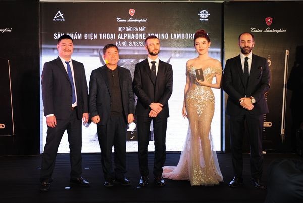smartphone cao cấp, điện thoại siêu sang, Lamborghini Alpha One, Alpha One, 