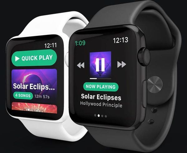 Spotify cho Apple Watch được giới thiệu vào tháng 6 tại WWDC 2018
