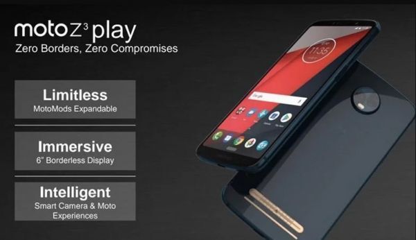 Lenovo rục rịch ra mắt dòng smartphone Moto Z3 Play