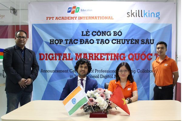digital marketing, hợp tác đào tạo, tiếp thị số, FPT Education, đào tạo kỹ năng, FPT Skillking,