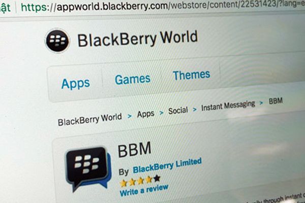 Trước ngày khai tử, BlackBerry miễn phí tất cả ứng dụng