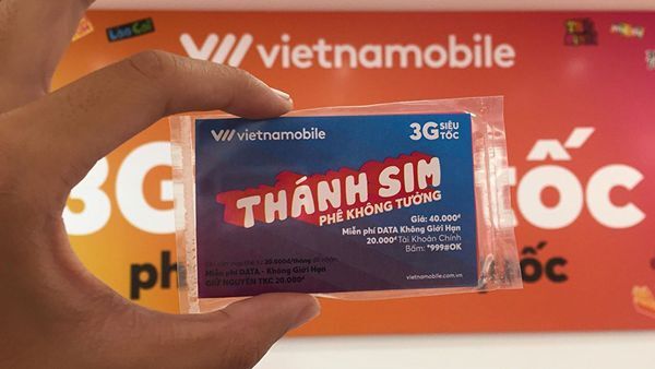 Vietnamobile, Gói cước data, Thánh SIM, cước viễn thông,