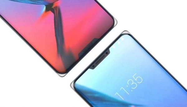 ZTE lộ concept smartphone màn hình tràn viền, khuyết hai cạnh