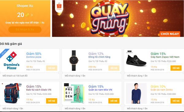 thương mại điện tử, chăm sóc khách hàng, Shopee Việt Nam, Shopee, Ưu đãi Shopee Xu, tích điểm, 
