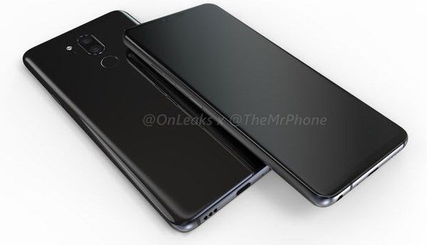 LG G7 tiếp tục lộ thiết kế màn hình "tai thỏ"