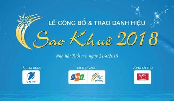 Trực tiếp Lễ công bố & trao danh hiệu Sao Khuê 2018