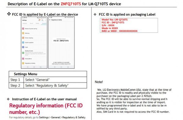 LG Q7 đã đạt chứng nhận FCC, chuẩn bị ra mắt
