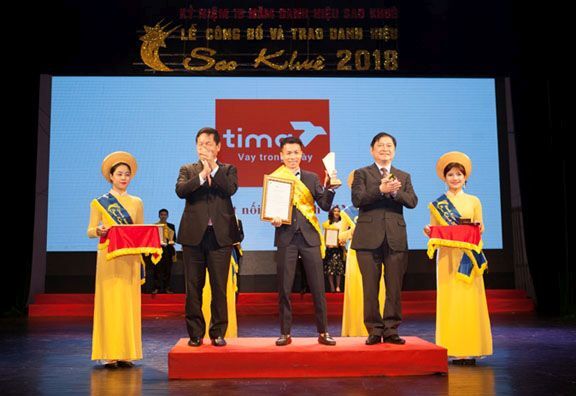 Startup Fintech giải ngân 1 tỷ USD lọt Top 10 Sao Khuê 2018