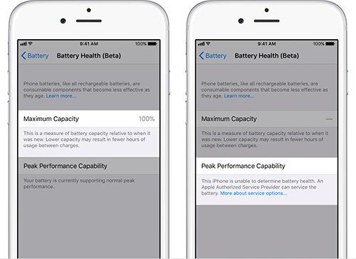 iOS 11.3 có thể phát hiện iPhone đã thay pin 