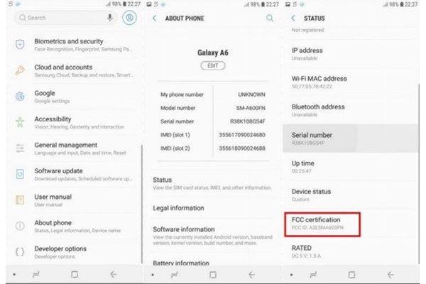 Bằng chứng cho thấy sự tồn tại của bộ đôi Galaxy A6 và Galaxy A6+