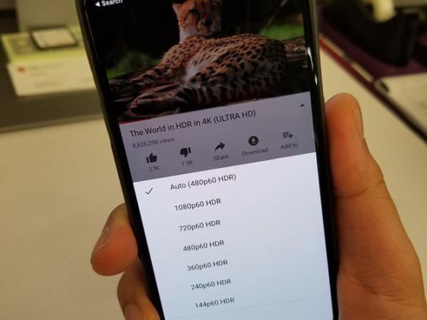 Người dùng iPhone X đã có thể tận dụng sức mạnh từ video HDR trên YouTube