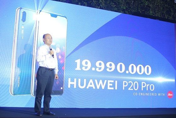 Huawei P20 Pro chính thức ra mắt, giá gần 20 triệu đồng