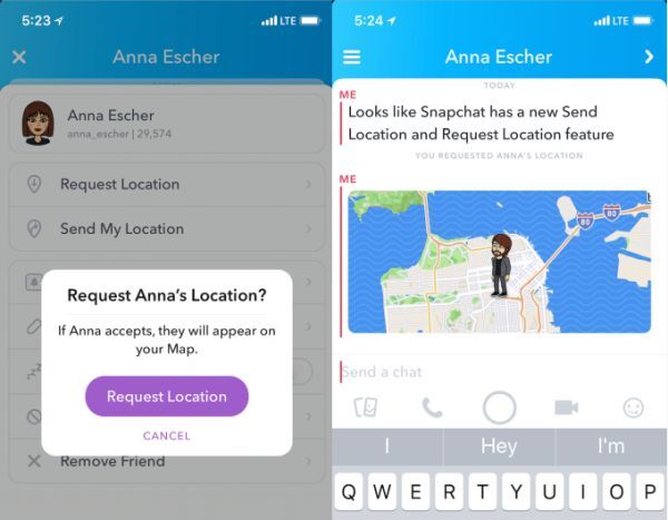 Người dùng Snapchat đã có thể ẩn vị trí hiện tại