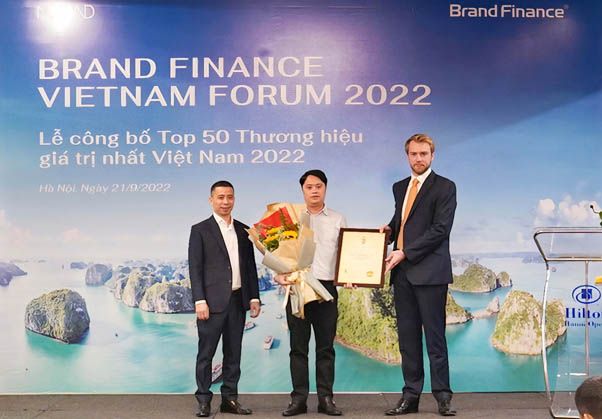 Lần thứ 4 liên tiếp, VNPT đứng thứ 2 top 50 thương hiệu giá trị nhất Việt Nam