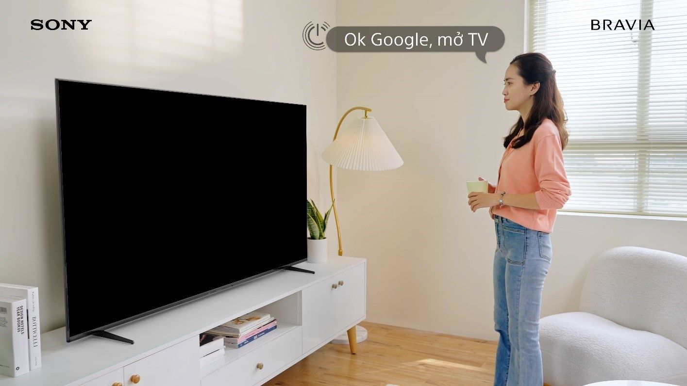 Sony mở rộng tính năng điều khiển TV không cần remote từ X80K trở lên