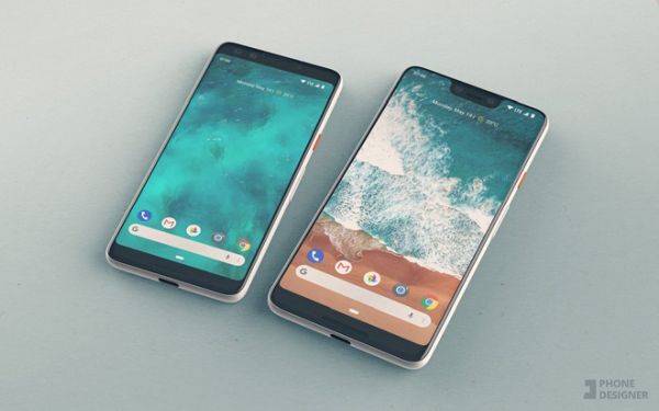 Bản concept Pixel 3 và Pixel 3 XL
