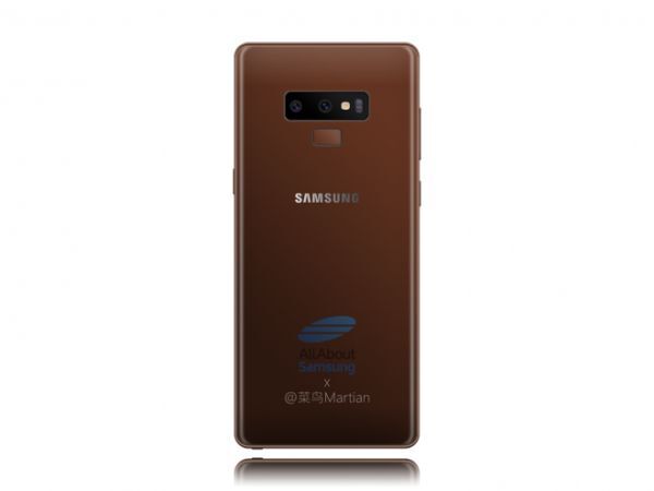 Galaxy Note 9 lại bị rò rỉ ảnh với 5 tùy chọn màu sắc