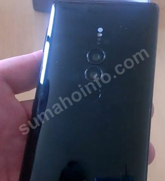 Xperia XZ3 lộ diện với thiết kế camera kép