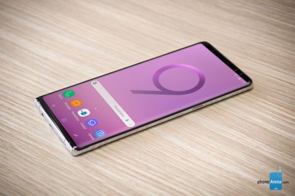 Galaxy Note 9 sẽ có viền màn hình siêu mỏng.