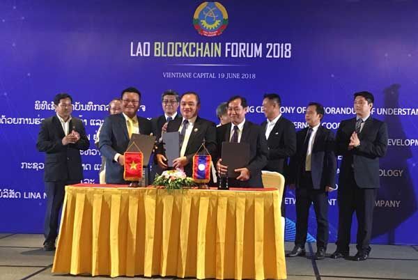 Lina Group ký MOU cung cấp giải pháp “Định danh điện tử” cho Lào