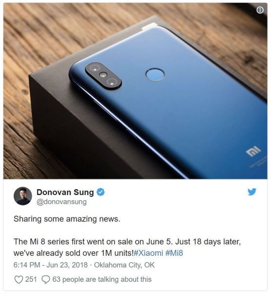 Mi 8 EE (Explorer Edition) là sản phẩm cao cấp nhất