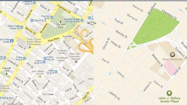 Vì sao Google Maps được đánh giá tốt hơn Apple Maps?
