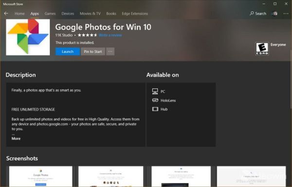 11K Studios mang hàng loạt ứng dụng Google đến Microsoft Store