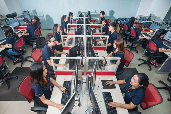 Nhân viên nhập liệu của SÀI GÒN BPO