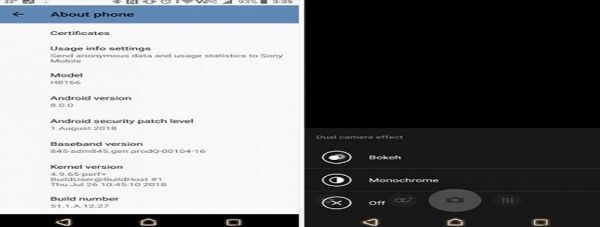 Xperia XZ2 Premium được cập nhật chụp xoá phông và đen trắng
