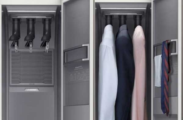 Air Dresser - tủ thông minh tự làm sạch quần áo của Samsung