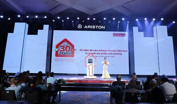 Thương hiệu Ariston kỷ niệm 30 năm hiện diện tại Việt Nam