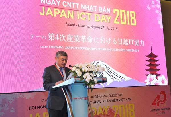 VINASA, Japan ICT Day, Hợp tác CNTT Việt Nam – Nhật Bản, CMCN 4.0, Japan ICT Day 2018